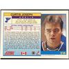 Image 2 : 1992 SCORE CURTIS JOSEPH ROOKIE CARD