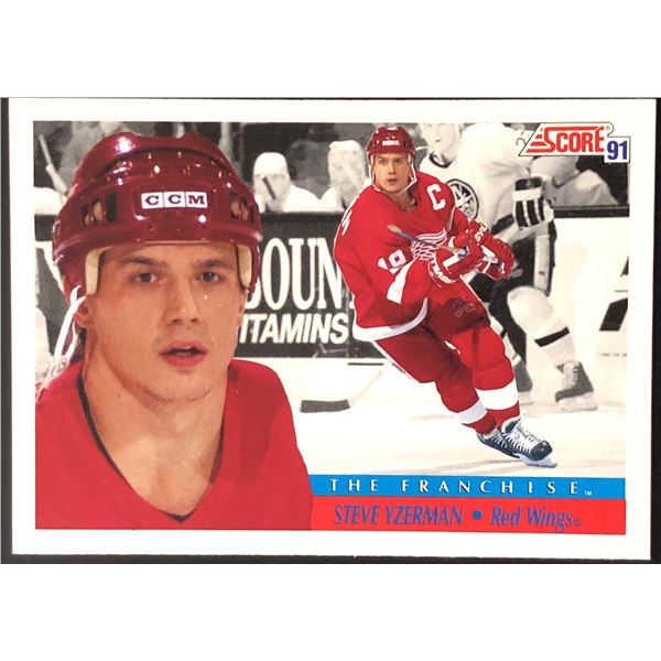 1992 SCORE STEVE YZERMAN (HOF)