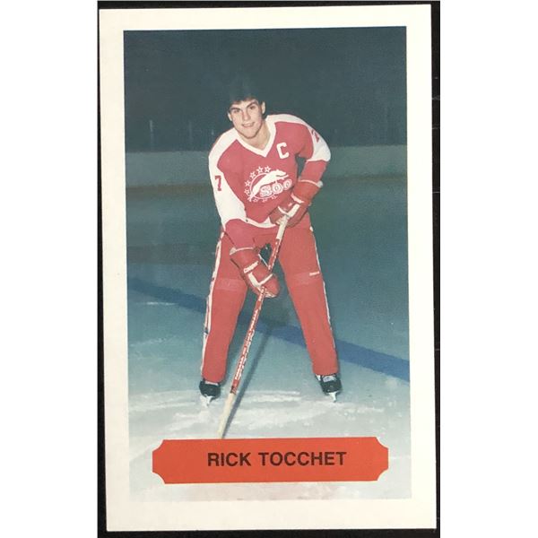 1981-82 SOO GREYHOUNDS RICK TOCCHET JUNIOR CARD