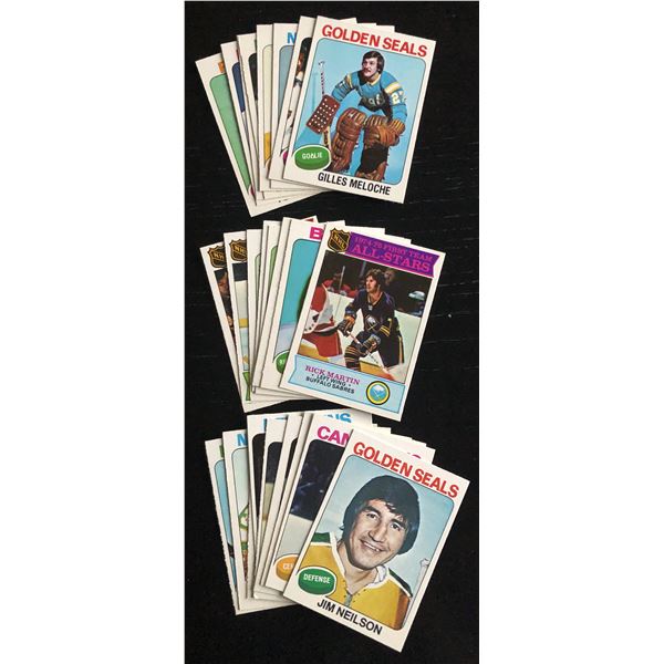 1975-76 O-PEE-CHEE NHL COLLECTION - 25 CARDS
