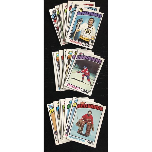1976-77 O-PEE-CHEE NHL COLLECTION - 25 CARDS