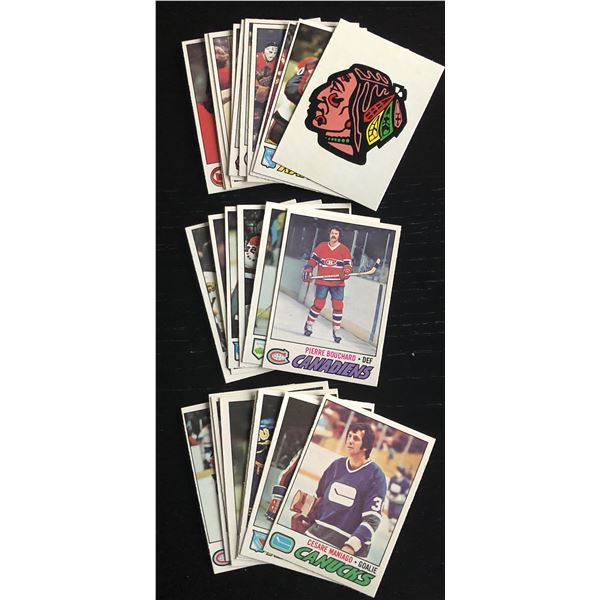 1977-78 O-PEE-CHEE NHL COLLECTION - 25 CARDS