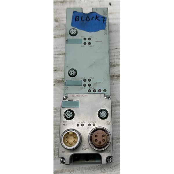 Siemens #6GT2002-0JD00 Module w/#6GT2002-1JD00 Connection Bolck