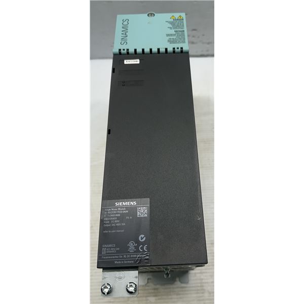 Siemens #6SL3120-1TE23-0AA4 Single Motor Module