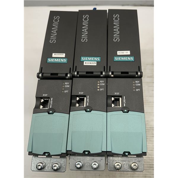 (3) Siemens #6SL3040-1MA01-0AA0 Sinamics