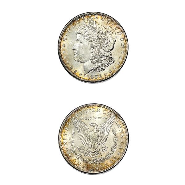 1883-S Morgan Silver Dollar GEM BU