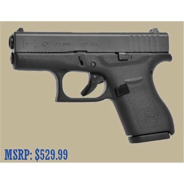 Glock G42 .380 ACP Semi-Auto Pistol