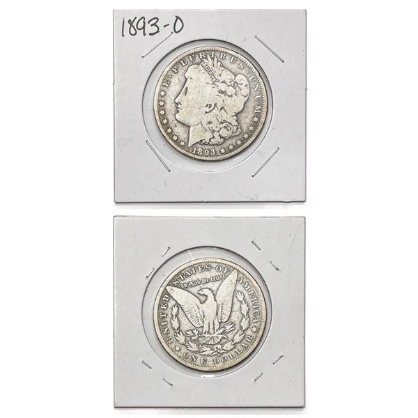 1893-O Morgan Silver Dollar NICELY CIRCULATED