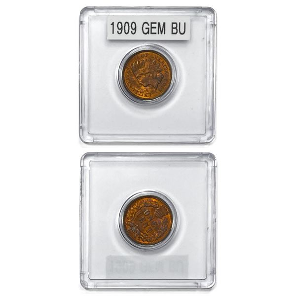 1909 Indian Head Penny GEM BU