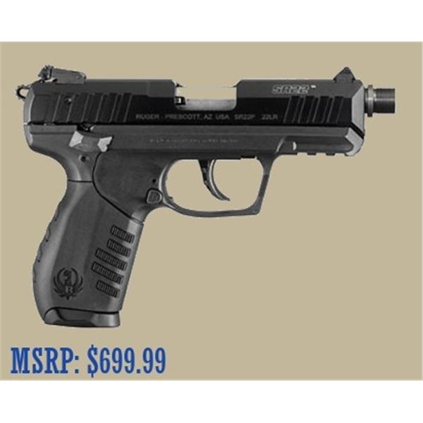 Ruger SR22P .22 LR Threaded Barrel Pistol