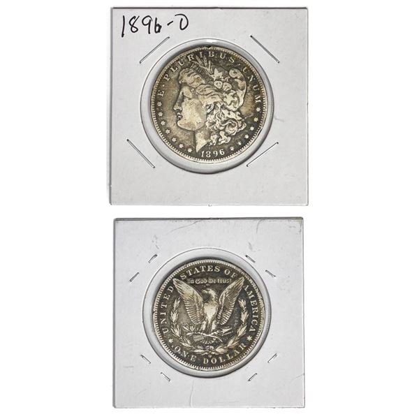 1896-O Morgan Silver Dollar LIGHTLY CIRCULATED