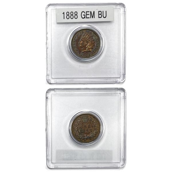 1888 Indian Head Penny GEM BU