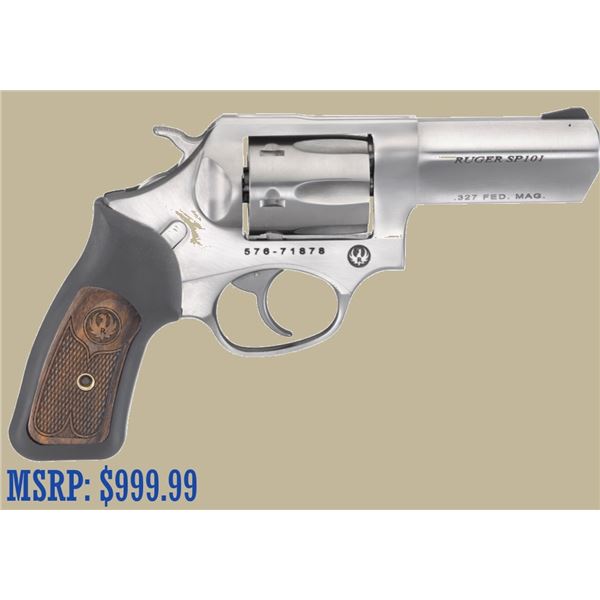 Ruger SP101 327 Fed Mag Stainless