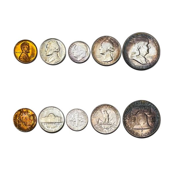 1951 United States Proof Set GEM BU PROOF