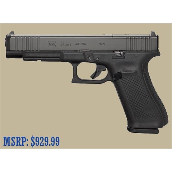 Glock G34 MOS Gen 5 9mm Pistol