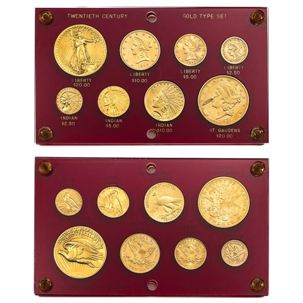 1907 High Relief & RARE United States Gold Set