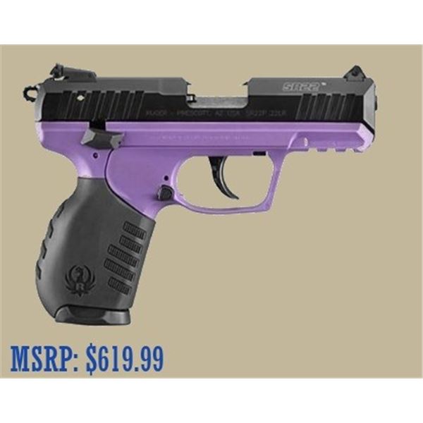 Ruger SR22P .22 LR Purple Pistol