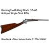 Image 1 : Remington Rolling Block .32-40 Antique Rifle