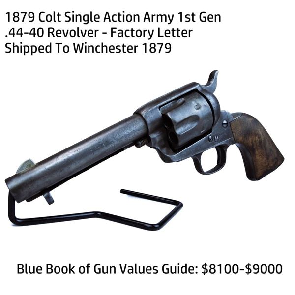 1879 Colt 1st Gen SAA W/Factory leffter showing
