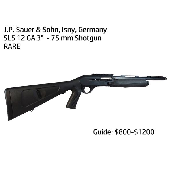 J.P. Sauer & Sohn, Isny, Germany SL5 GA 3"