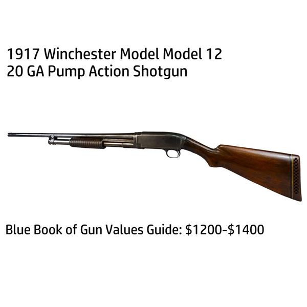 1917 Winchester Model 12 20 Ga Shotgun