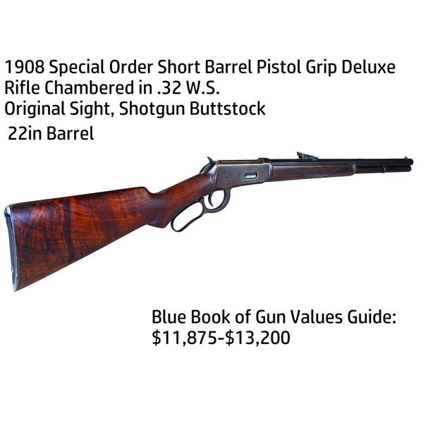 Special Order Winchester Short Barrel .32W.S. DLX