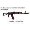 Image 1 : Pre-Ban Bulgarian Sidefolder 5.45x39mm Rifle