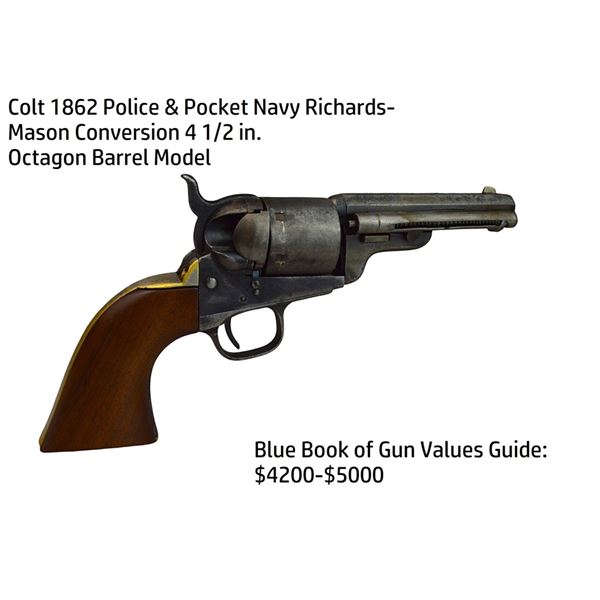 Colt 1862 Police & Pocket Navy Richard-Masons