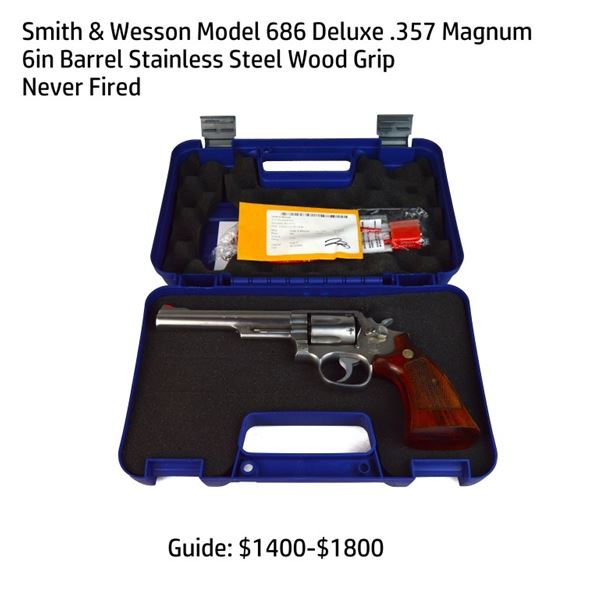 Smith & Wesson 686 Deluxe .357 Magnum