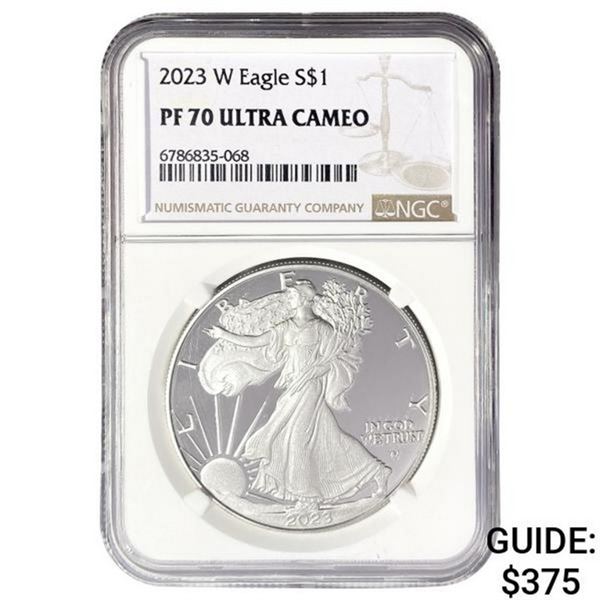 2023-W Silver Eagle NGC PR70