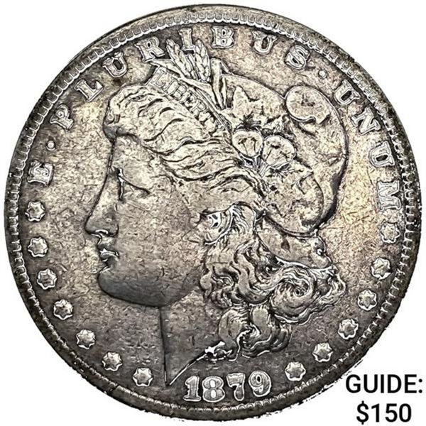 1879 Morgan Silver Dollar VERY FINE