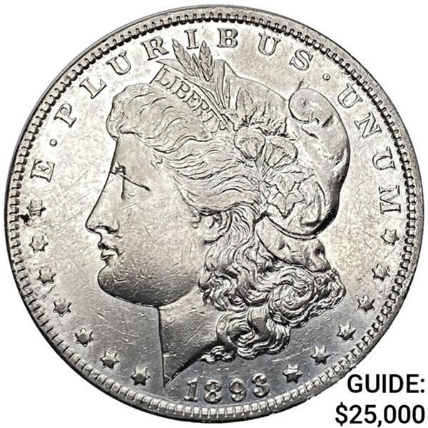 1893-S Morgan Silver Dollar CHOICE AU