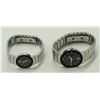 Image 7 : #3 BULOVA HIS HERS MENS LADIES WATCH SET BOXED