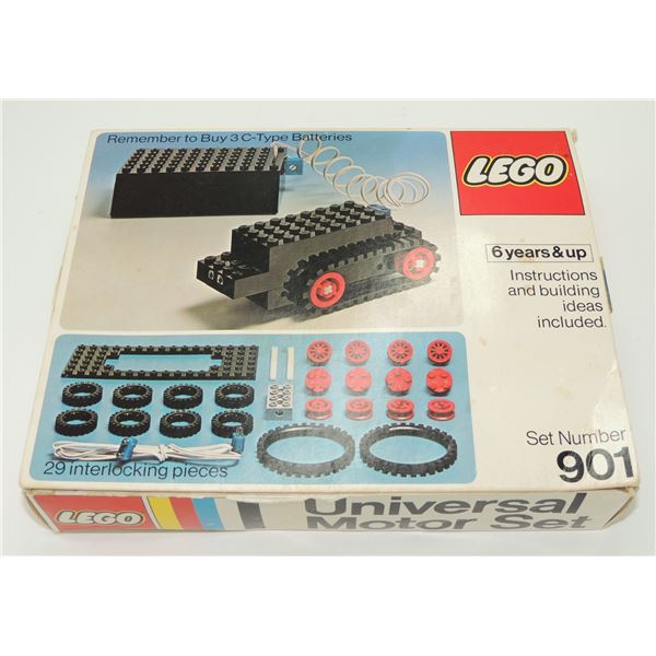 #6 LEGO 901 UNIVERSAL MOTOR SET 1975 IN BOX