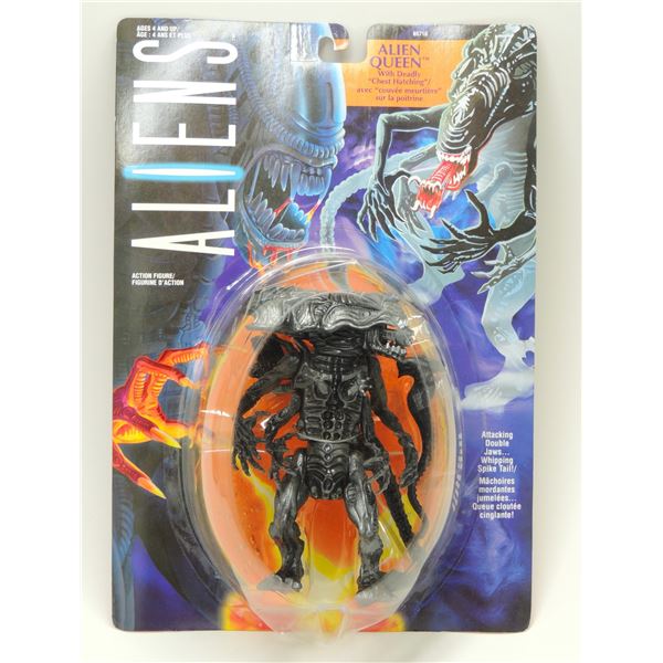 #7 KENNER ALIENS CARDED ALIEN QUEEN ACTION FIGURE