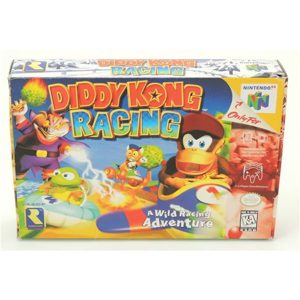 #11 CIB NINTENDO 64 N64 DIDDY KONG RACING GAME