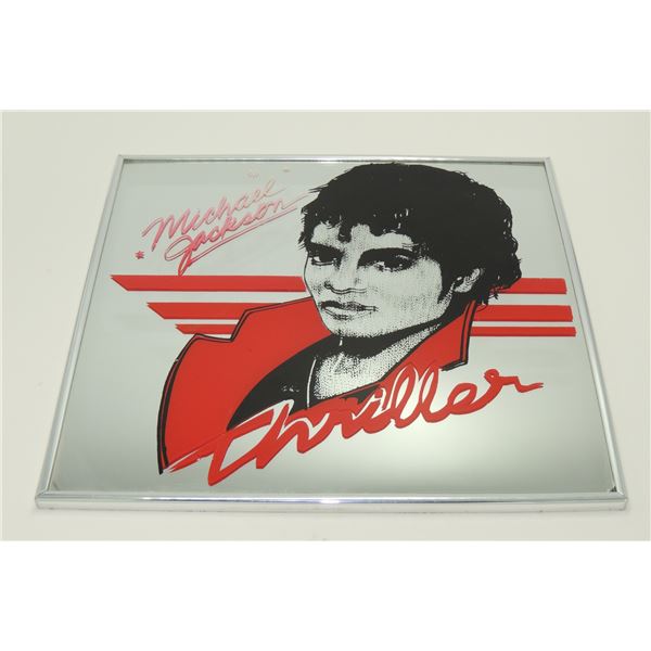 #16 1983 MICHAEL JACKSON THRILLER GLASS MIRROR