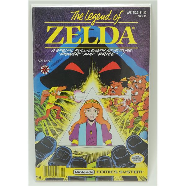 #20 VALIANT NINTENDO COMICS LEGEND OF ZELDA #3
