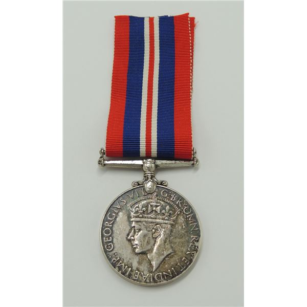 #26 WW2 CANADIAN 1939 1945 WAR MEDAL SILVER W/