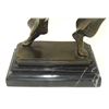 Image 4 : #29 1920'S ART DECO BRONZE SCULPTURE LADY DANCER
