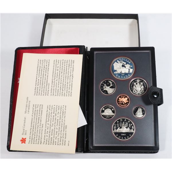 #33 1981 CANADA SILVER DOUBLE DOLLAR COIN SET
