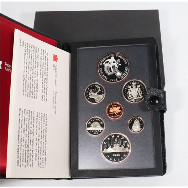 #35 1983 CANADA SILVER DOUBLE DOLLAR COIN SET
