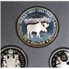 Image 2 : #37 1985 CANADA SILVER DOUBLE DOLLAR COIN SET