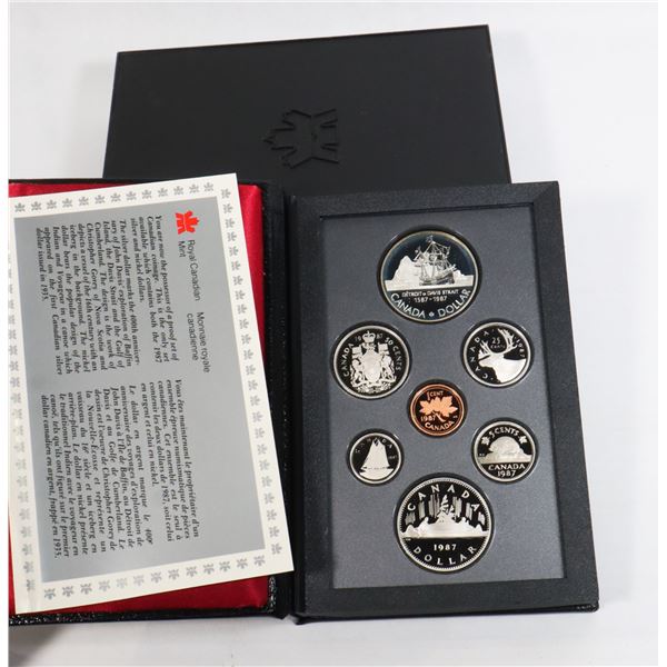 #39 1987 CANADA SILVER DOUBLE DOLLAR COIN SET