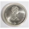 Image 2 : #49 1976 CANADIAN FIVE DOLLAR SILVER COIN OLYMPICS