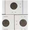 Image 1 : #77 1922 1923 1924 FIVE CENT CANADA COIN LOT  OF 3