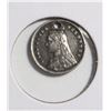 Image 2 : #88 BRITISH EMPIRE VICTORIAN SILVER  COIN SMALL