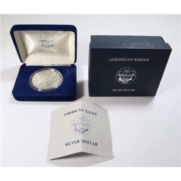 #94 1988 UNITED STATES  LIBERTY SILVER DOLLAR 1OZ