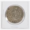 Image 2 : #124 1958 MEXICO 1 PESO MEXICAN SILVER COIN