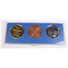 Image 2 : #127 TRAVEL ALBERTA CANADA 3 COIN TOKEN SET 1980